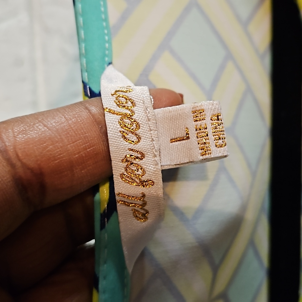 All For Color Citrus Grove Pattern Rich Half Slee… - image 2